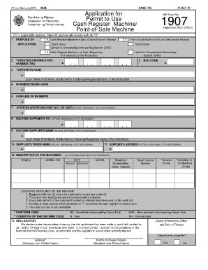 bir form 1907